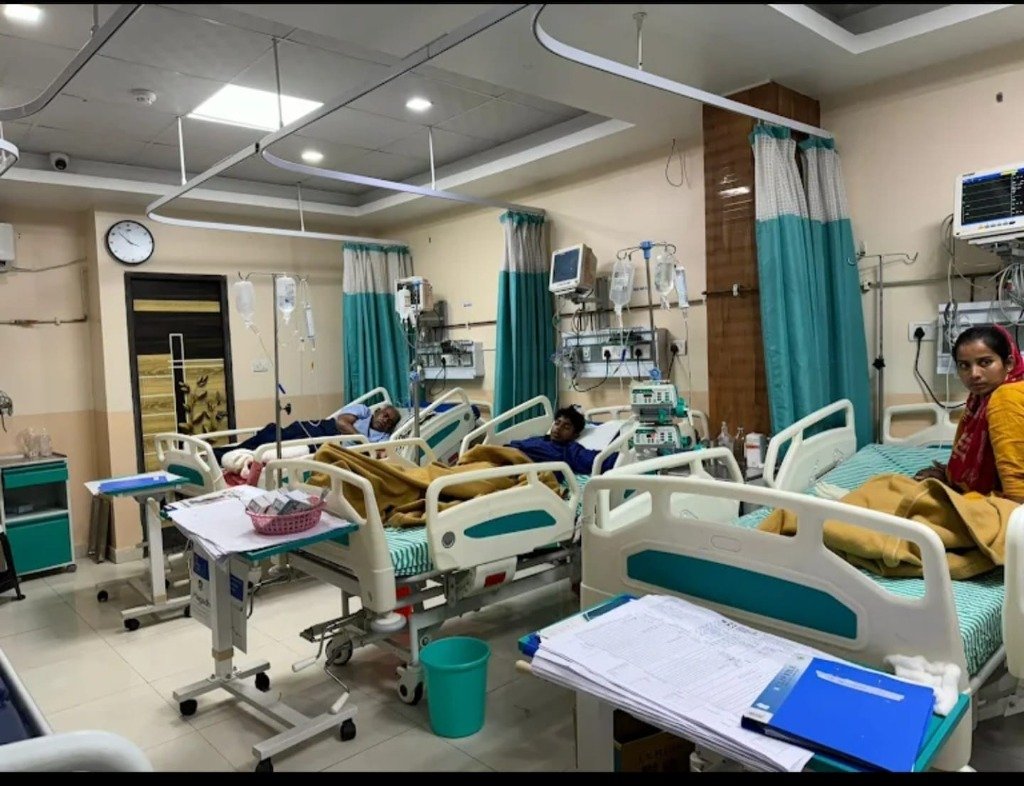 Carewell Hospital Patient Ward & ICU beds
